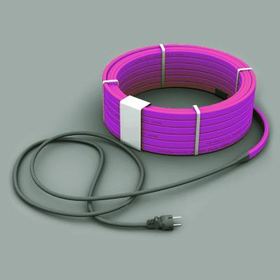 Изображение №1 - Греющий кабель для желобов и водостоков SRL 30-2 CR 30 Вт (12м) комплект