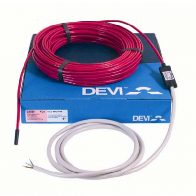 Изображение №1 - Теплый пол кабельный двужильный Deviflex DTIP-10 (8 м.п.) комплект
